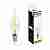 Лампа светодиодная филаментная Feron E14 5W 2700K Свеча на ветру Прозрачная LB-59 25575