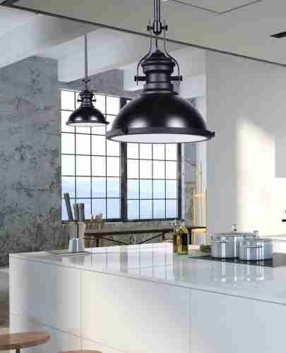 Подвесной светильник Lumina Deco Eligio LDP 6863-1 BK+WT