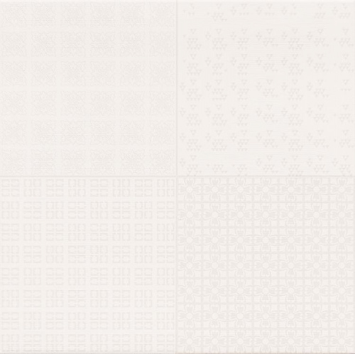Плитка керамическая Cristacer (Cristal ceramica) Retro Blanco вид 5 из микса настенная 45х45