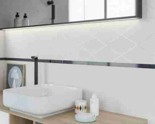 Плитка настенная Paradyz Wonder Grys Patchwork 25х75