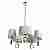 Подвесная люстра Divinare 4069/02 LM-5