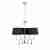 Подвесная люстра Mantra Paola Painted Silver 3530