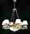 Подвесная люстра Reccagni Angelo L 4661/6+2