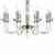 Подвесная люстра iLamp Vibe P9474-8 Nickel Подвесная люстра iLamp Vibe P9474-8 Nickel