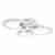 Потолочная светодиодная люстра iLedex Ring A001/4 WH