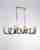 Подвесная люстра Lumien Hall Летисия P17076/8FEG Подвесная люстра Lumien Hall Летисия P17076/8FEG