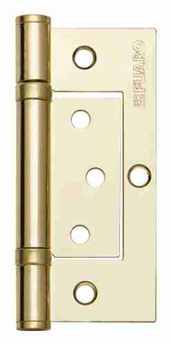 Комплект 4 шт. - Петля универсальная без врезки Fuaro 300-2BB 100x2,5 PB латунь