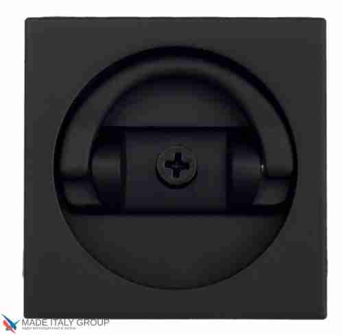 Ручка для раздвижной/распашной двери на квадратном основании Venezia U144 черный