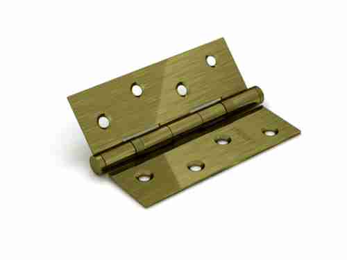 Комплект 2 шт. - Петля дверная стальная универсальная Fuaro 2BB 100x75x2,5 WAB (мат. бронза)