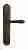 Дверная ручка Venezia "VIGNOLE" на планке PL02 античная бронза