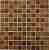 Мозаика Bonaparte стекло с камнем Shine Brown 4х25х25 30х30