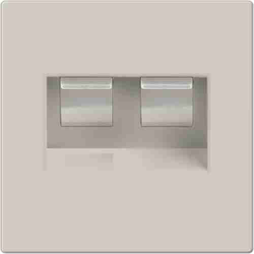 Розетка Werkel Слоновая кость WL03-RJ45+RJ45-ivory