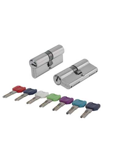 Цилиндровый Punto (Пунто) механизм MaxPro7000Key70mm(30+10+30) SSC сатин.хром 7key