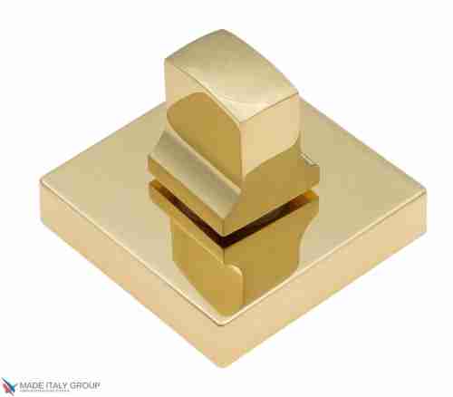 Фиксатор поворотный на квадратном основании Fratelli Cattini WC 8-OLV полированная латунь