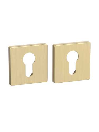 Накладка Punto (Пунто) под цилиндр ET.K.EST.Q52 SSG-39 сатинированное золото