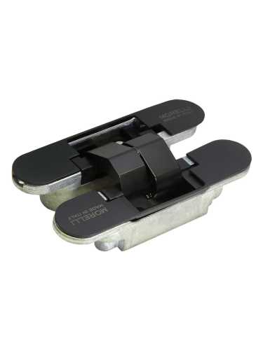 Петля скрытая Morelli HH-2 B врезная с 3D-регулировкой вес полотна до 60 кг, цвет черный