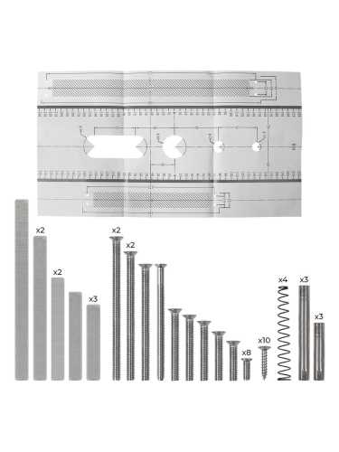 Замок врезной электронный к с ручкой Kaadas S500-5W с отпечатком пальца, черный