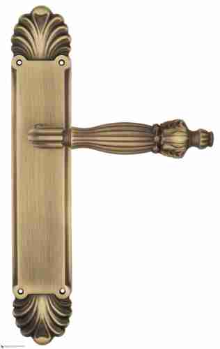 Дверная ручка Venezia "OLIMPO" на планке PL87 матовая бронза