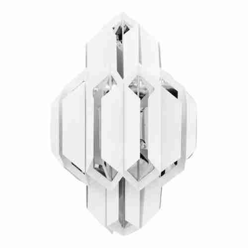 Настенный светильник Lumina Deco Piramid LDW 6021-2 WT+CHR