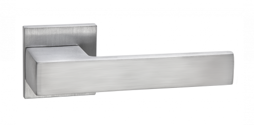 Ручка дверная "Бискотти", серия SLIM, супер сатин хром