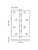 Петля универсальная карточная Morelli MSN 100X70X2.5-4BB SG с подшипником стальная, врезная, цвет матовое золото
