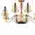 Подвесная люстра iLamp Mercury P9448-8 Gold Подвесная люстра iLamp Mercury P9448-8 Gold