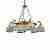 Подвесная люстра Reccagni Angelo L 6200/6+4