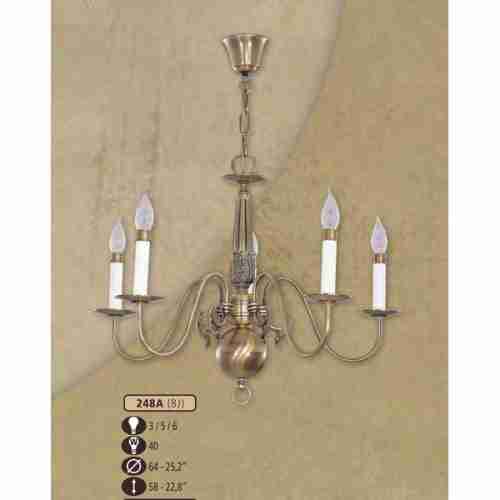 Люстра подвесная Riperlamp 248A/5 BJ