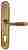 Ручка дверная Extreza ALDO (Альдо) 331 на планке PL01 CYL матовая бронза F03