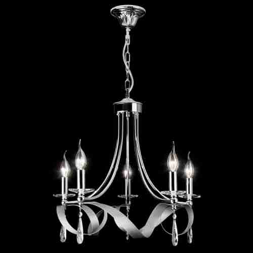 Подвесная люстра Eurosvet 60064/5 хром