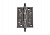 Петля дверная универсальная латунная Archie Genesis101,6х77,5х4 мм A030-G 4262 BL.Silver