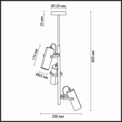 Подвесная люстра Lumion Claire 3714/3A