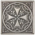 Вставка Moneli Decor Barro-co Art Taco Amalfi Plata 5х5 Вставка Moneli Decor Barro-co Art Taco Amalfi Plata 5х5