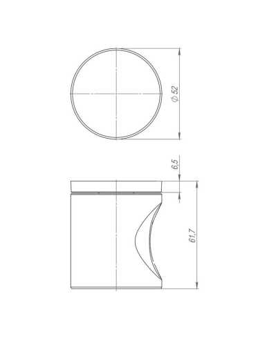 Комплект: Ручки Armadillo R.ART52.BALANCE BL-26+Завертка+Бесшумный замок Fuaro/черный