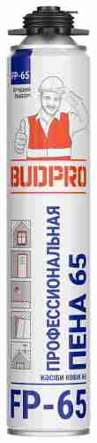 Пена монтажная BUDPRO FP-65 профессиональная с увеличенным выходом, 745 мл