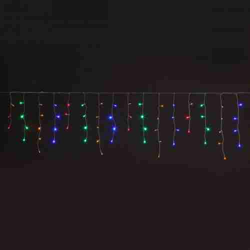 Гирлянда Eurosvet бахрома мульти 1,8*0,6м IP20 100-001