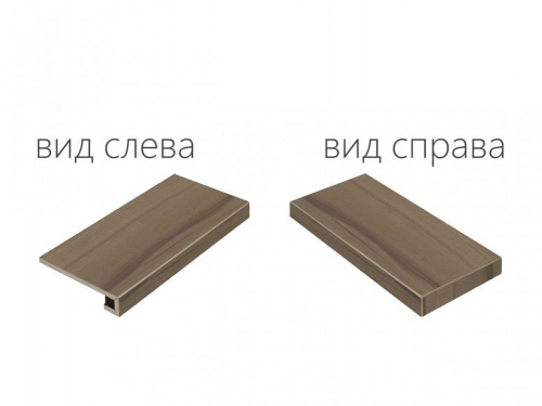 Керамогранит Italon Wonder Мока угл правая натур. рет. ступень 33х60