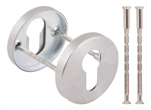 Накладка под цилиндр  Fuaro DSS-02-ET (нержавейка)