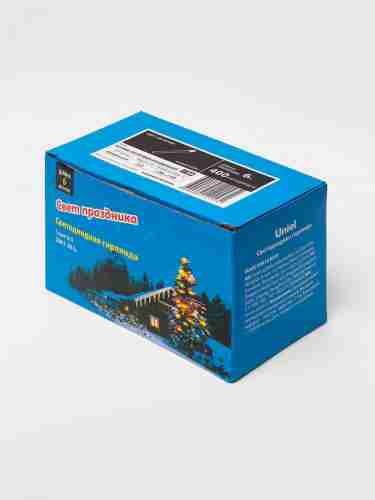 Светодиодная гирлянда Uniel 220V белый ULD-S0600-400/DTA White IP20 Firecracker UL-00005479