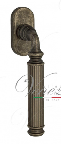 Ручка оконная Venezia Mosca FW античное серебро