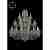 Люстра подвесная Art Classic 11.23.16+8+4.300.3d.Gd.Dr