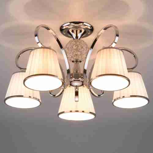 Потолочная люстра Eurosvet 60088/5 хром