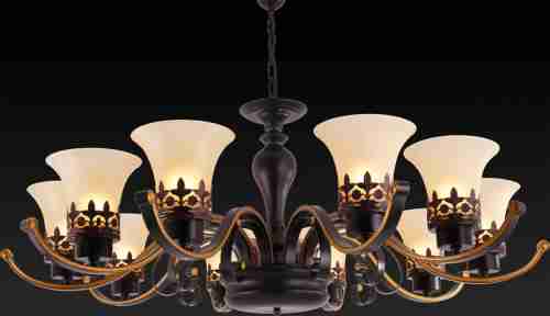 Подвесная люстра Toplight Florence TL7490D-08BL