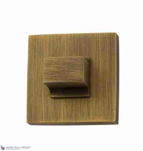 Фиксатор поворотный квадратный Venezia Unique WC-20 матовая бронза