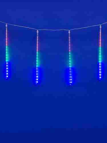 Уличная светодиодная гирлянда Uniel занавес Падающие звезды 220V разноцветный ULD-E2405-240/DTK MULTI IP44 METEOR 11122