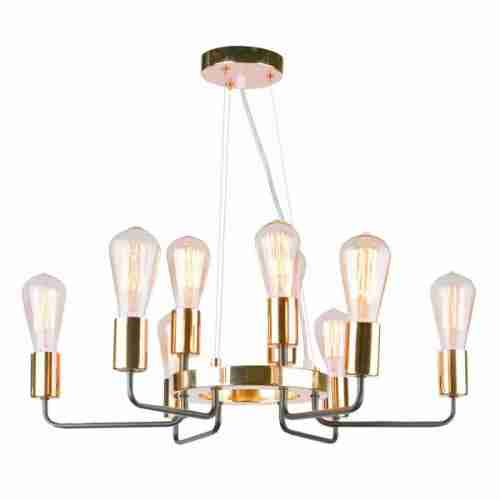 Люстра подвесная Artelamp Gelo A6001LM-9BK