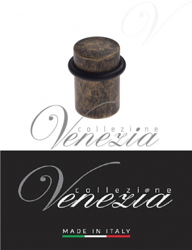 Ограничитель для двери Venezia ST3 античная бронза