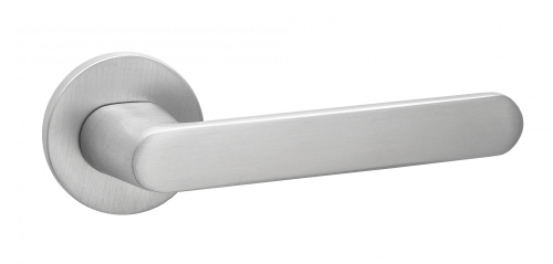 Ручка дверная "Фрапе", серия SLIM, супер сатин хром
