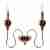Бра iLamp Lady 88003-2 GD Бра iLamp Lady 88003-2 GD