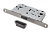 Защелка сантехническая магнитная RENZ INLBM 5096 pl MBN с пластиковой ответной планкой, матовый черный никель